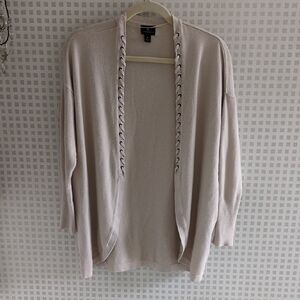 Elegant Beige Women's Cardigan